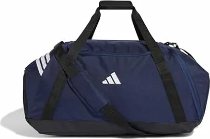 adidas Unisex Tiro Duffle Bag Large Duffel Bag, Team Navy Blue 2/White, One Size