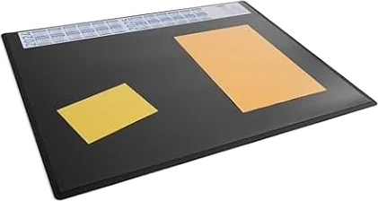 Durable Schreibunterlage mit Jahreskalender, 65 x 50 cm, schwarz, 720201