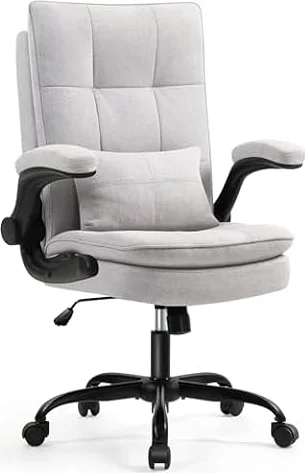 Asukale Bürostuhl Ergonomisch [TESTSIEGER] Schreibtischstuhl, Grau