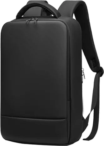 GYakeog Business Rucksack Herren mit Laptopfach 15.6 Zoll Laptop Rucksack Wasserdicht Rucksack Herren Arbeit für Reise Uni Büro-Schwarz