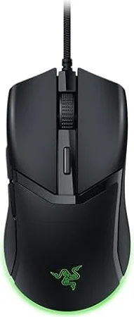 Razer Cobra - Leichte kabelgebundene Gaming-Maus mit Chroma RGB (Federleichte 57 g, Optische Maus-Switches der 3. Gen, Chroma-Beleuchtung mit Unterbodenbeleuchtung, Präzise Sensor-Anpassungen) Schwarz