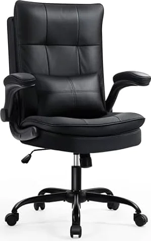 Asukale Bürostuhl Ergonomisch [TESTSIEGER] Schreibtischstuhl, Schwarz