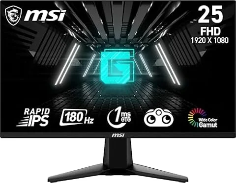 MSI G255F, Rapid IPS-Gaming-Monitor, 24,5" FHD, 180 Hz
