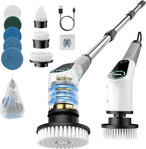 Kedoyoy Elektrische Reinigungsbürste, 8 in 1 Electric Cleaning Brush