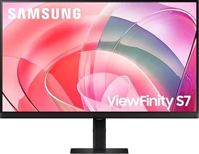 Samsung ViewFinity S70D 4K-Monitor 27 Zoll, UHD, 3.840 x 2.160, 60 Hz, HDR10, Easy Setup-Ständer, Eye Saver Mode, LS27D700EAUXEN