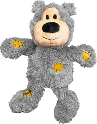 KONG Wild Knots Seilspielzeug, Für Kleine/Mittelgroße Hunde, Bär