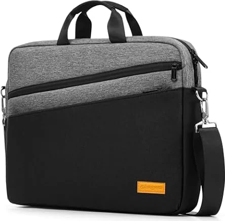 bagasin Laptoptasche Laptop Aktentasche Passt bis zu 15 15,6 16 Zoll Laptop Erweiterbare