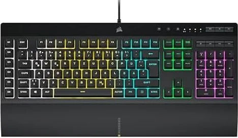 Corsair K55 RGB PRO Kabelgebundene Membrantastatur - Schwarz