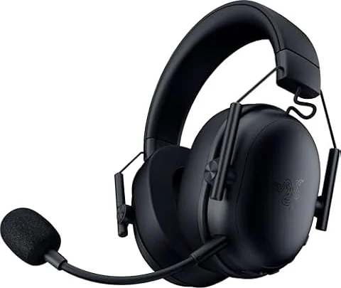 Razer BlackShark V3 X HyperSpeed - Kabelloses E-Sport-Headset - Ultra leicht 270g - Triforce 50mm Treiber - Abnehmbares Mikrofon - Surround Sound - Wireless 2,4 Ghz & Bluetooth - PC/Mac | Schwarz