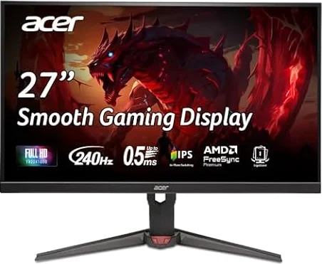 Acer Nitro XV270 W3 Gaming Monitor 27 Zoll (68,6 cm) Full HD 240Hz