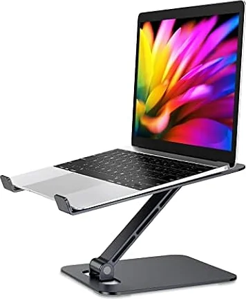 Babacom Laptop Ständer Höhenverstellbar, Faltbarer aus Aluminiumlegierung