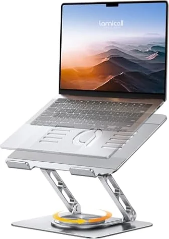 Lamicall Laptop Ständer, Alu Laptopständer, Notebook Ständer Schreibtisch