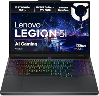 Lenovo Legion 5i | Laptop | i7| 32GB | 1TB | RTX 5070