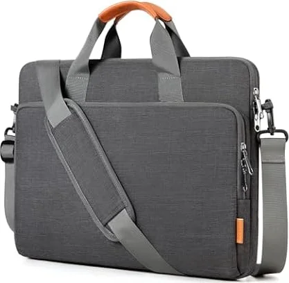 bagasin Laptoptasche Laptop Aktentasche Passt bis zu 15 15,6 16 Zoll Laptop Erweiterbare