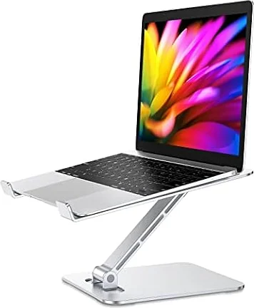 Babacom Laptop Ständer Höhenverstellbar, Faltbarer aus Aluminiumlegierung