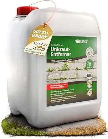 Treufix Konzentrat zur Unkrautentfernung Grundstoff Acetum (Essigsäure) 5L