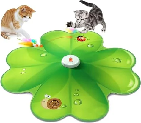 FEELNEEDY Katzenspielzeug, Spielzeug für Indoor, Whack a Mole Motion