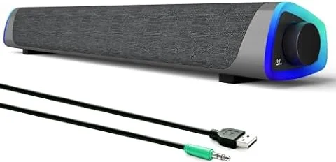SOULION R30 PC Lautsprecher, USB-betriebene Kleine Computer Lautsprecher