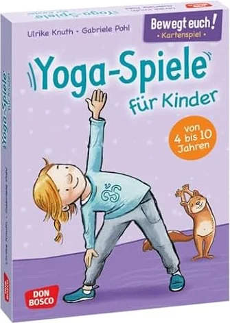 Bewegt euch! Yoga-Spiele für Kinder: Kartenspiel zur Bewegungsförderung. Von 4 bis 10 Jahren. Mit Yoga-Bildkarten Stress abbauen & Resilienz stärken. ... in Kindergarten, Vorschule und Grundschule.)