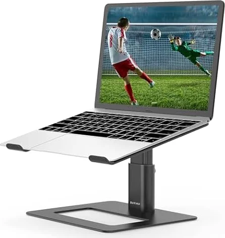 BoYata Laptop Ständer, Höhenverstellbarer Laptopständer für 11–17 Zoll