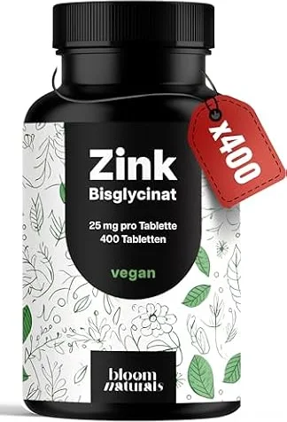 Zink Tabletten hochdosiert 25 mg – 400 Tabletten
